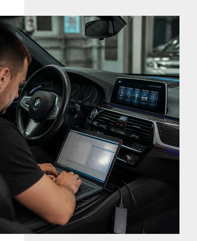 Русификация мультимедиа BMW для авто под ключ в Евпатории