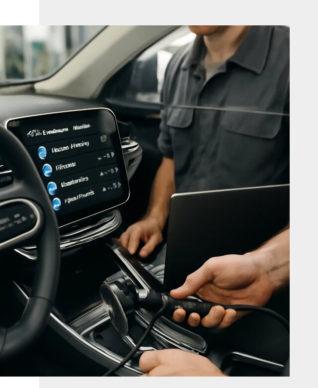 Установка приложений Geely для мультимедиа автомобиля в Евпатории