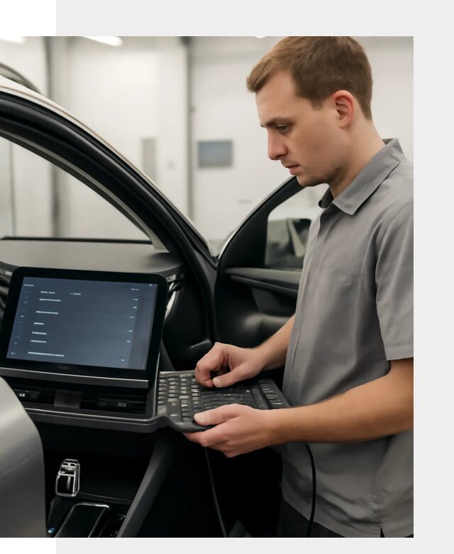 Русификация мультимедиа автомобилей Lynk Co в Евпатории