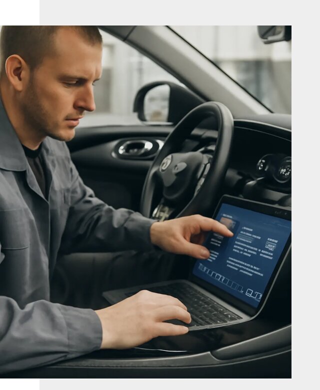 Русификация приборной панели автомобиля Lynk Co в Евпатории