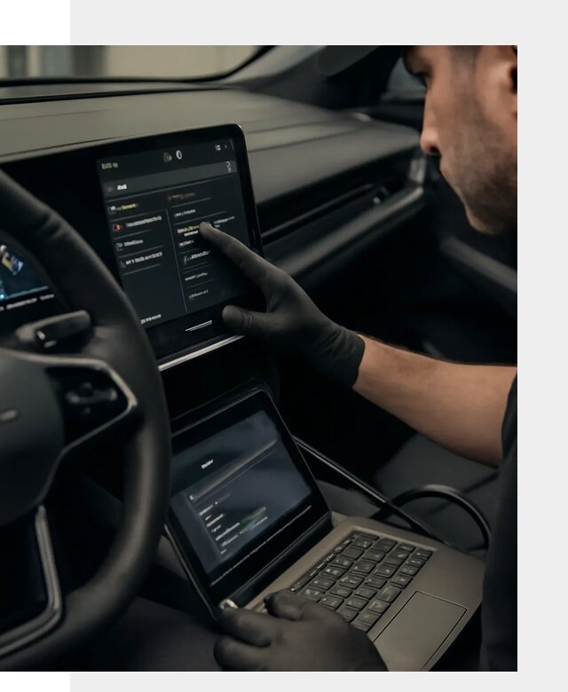 Русификация приборной панели Rising автомобиля в Евпатории