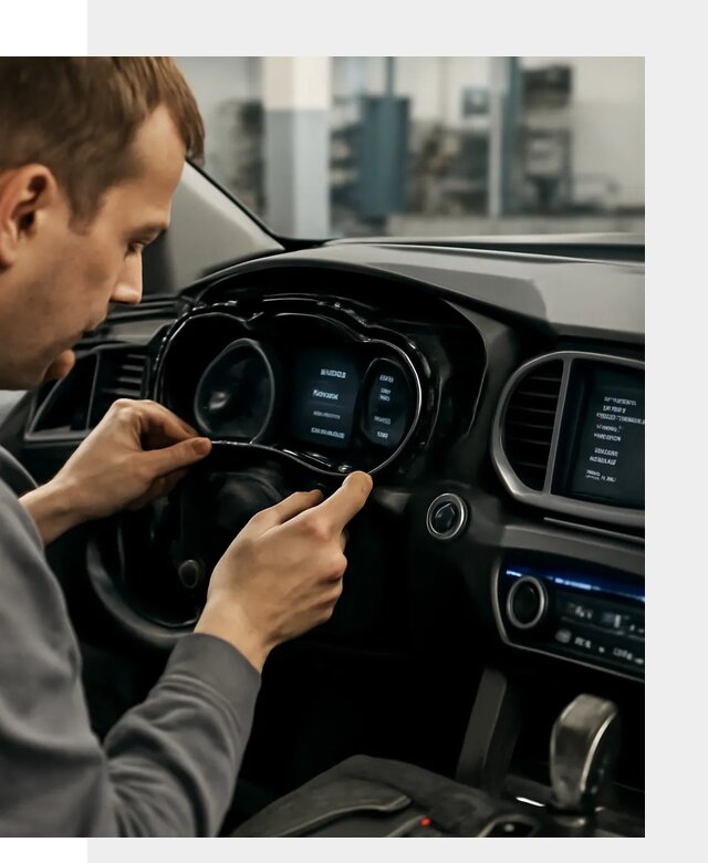 Русификация приборной панели автомобилей Hyundai в Евпатории