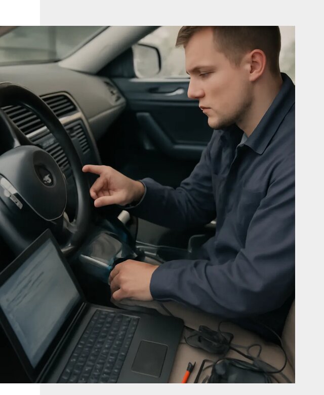 Выездная русификация автомобиля с выездом в Евпатории