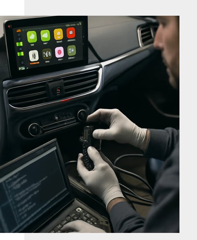 Активация Apple CarPlay в Евпатории для штатной мультимедиа