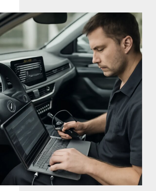 Настройка телематики автомобиля под ключ для авто в Евпатории