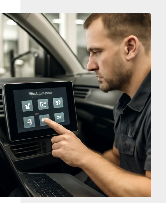 Установка приложений в автомобиль под ключ в Евпатории