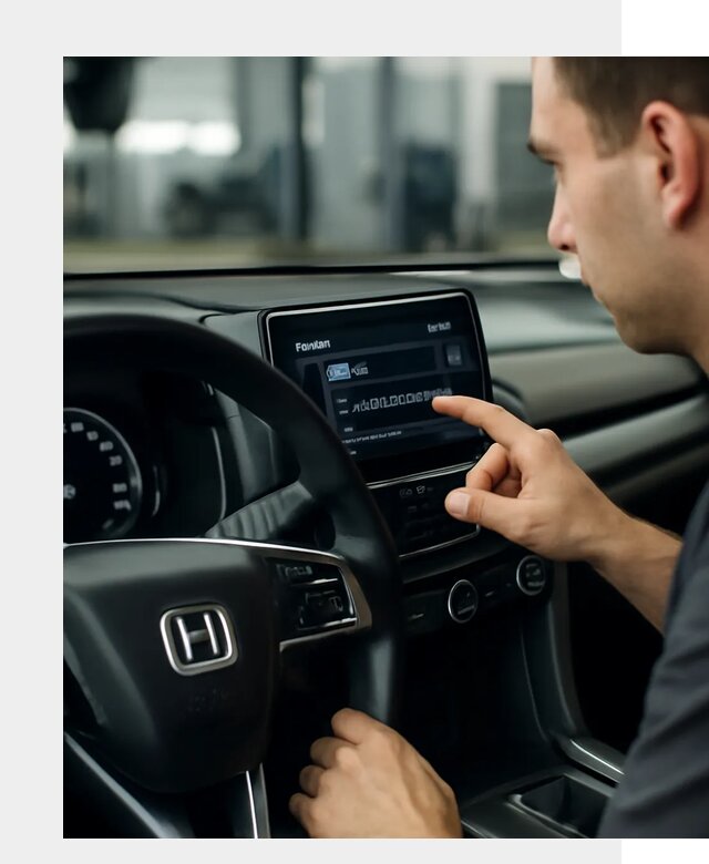 Русификация панели приборов Honda в Евпатории по цене 5267 ФастМобиль-Евп