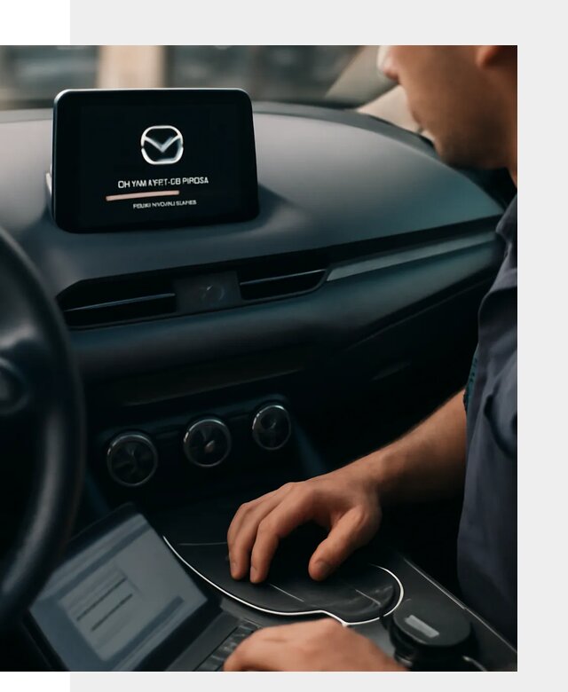 Установка приложений Mazda на мультимедийную систему в Евпатории