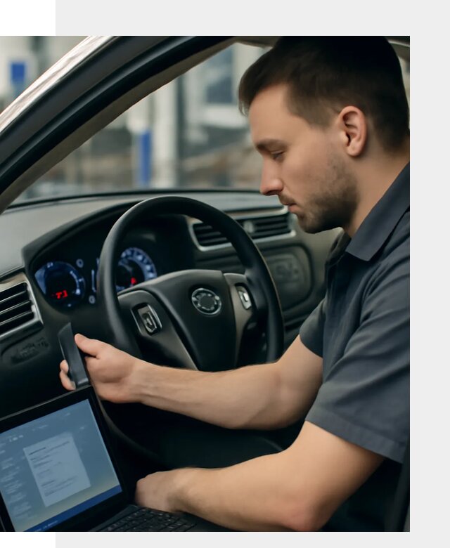 Русификация приборной панели Nissan для авто в Евпатории