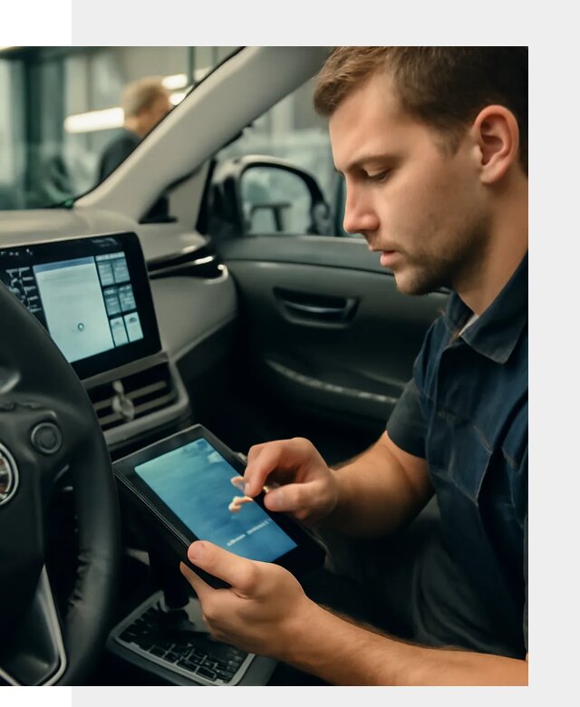 Установка приложений Toyota на мультимедиа в Евпатории